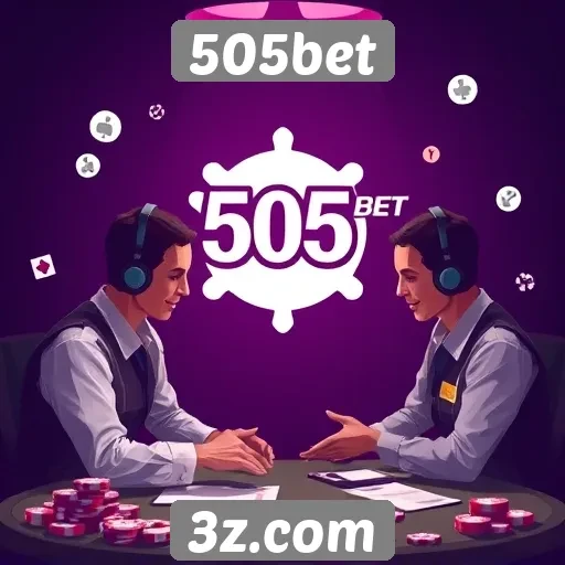 Atendimento ao cliente e suporte do 505bet